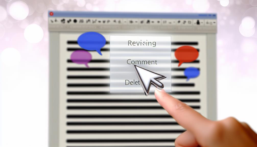 accessing document feedback tools